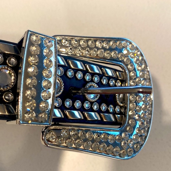 Rhinestone Sequin Bedazzled Belt Elvis Belt Barbie Belt - main image 6